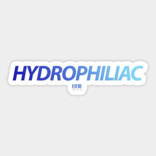 Hydrophiliac Gradient Sticker